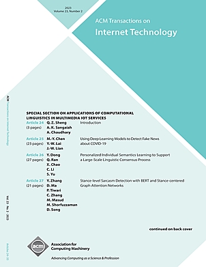 ACM Transactions on Internet Technology