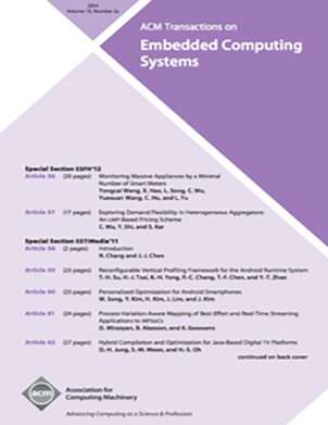 ACM Transactions on Embedded Computing Systems