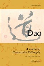 DAO-A JOURNAL OF COMPARATIVE PHILOSOPHY