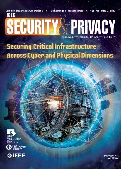 IEEE SECURITY & PRIVACY