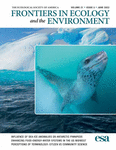 FRONTIERS IN ECOLOGY AND THE ENVIRONMENT