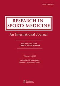 RESEARCH IN SPORTS MEDICINE