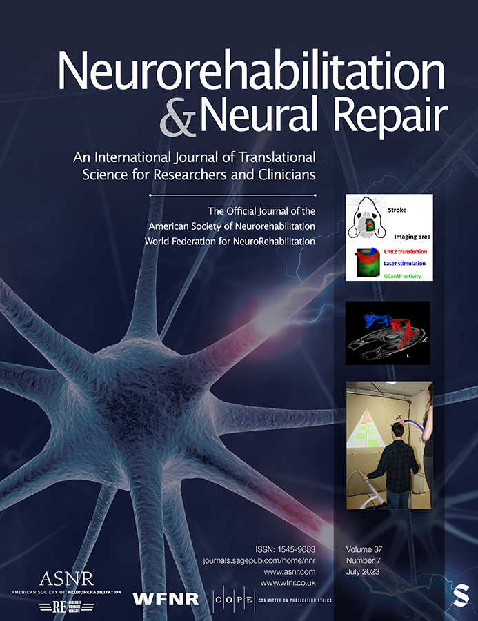 NEUROREHABILITATION AND NEURAL REPAIR