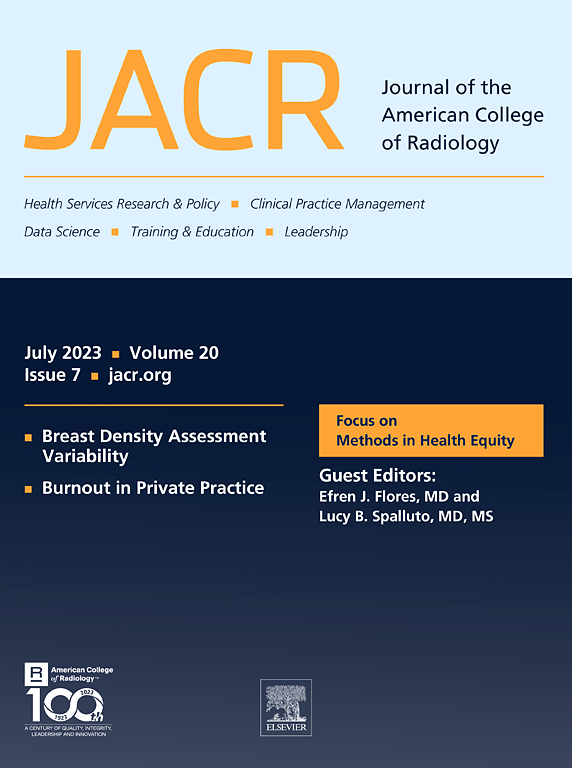 JOURNAL OF THE AMERICAN COLLEGE OF RADIOLOGY