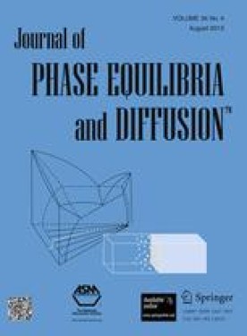JOURNAL OF PHASE EQUILIBRIA AND DIFFUSION