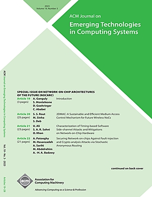 ACM JOURNAL ON EMERGING TECHNOLOGIES IN COMPUTING SYSTEMS