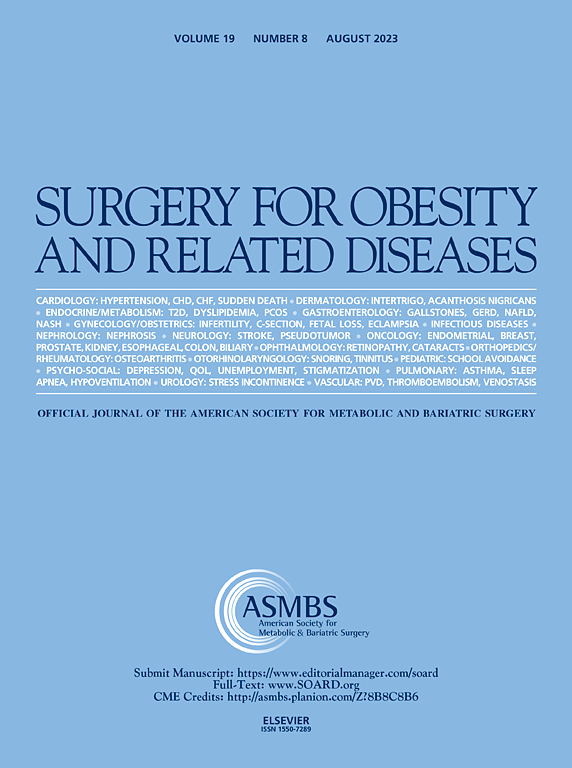 SURGERY FOR OBESITY AND RELATED DISEASES