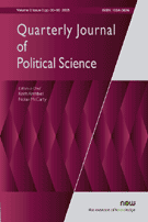 QUARTERLY JOURNAL OF POLITICAL SCIENCE
