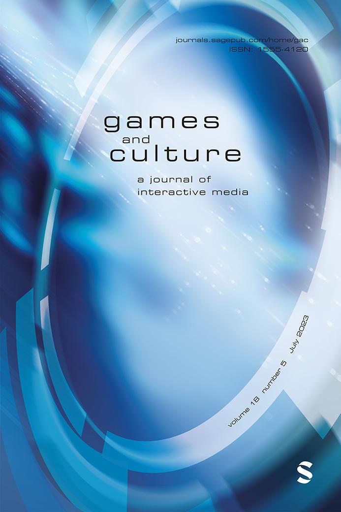 GAMES AND CULTURE