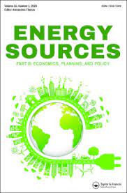 ENERGY SOURCES PART B-ECONOMICS PLANNING AND POLICY