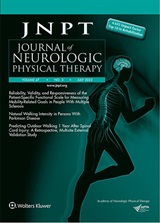 JOURNAL OF NEUROLOGIC PHYSICAL THERAPY