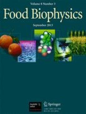 FOOD BIOPHYSICS