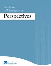 ACADEMY OF MANAGEMENT PERSPECTIVES