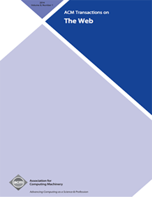 ACM TRANSACTIONS ON THE WEB