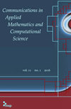 COMMUNICATIONS IN APPLIED MATHEMATICS AND COMPUTATIONAL SCIENCE
