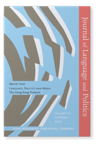 JOURNAL OF LANGUAGE AND POLITICS