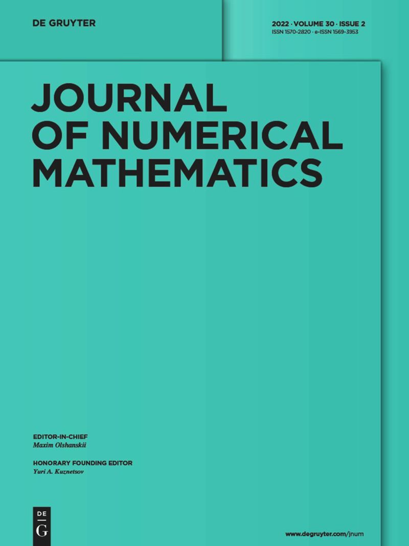 JOURNAL OF NUMERICAL MATHEMATICS