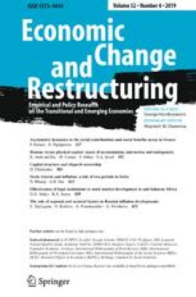 ECONOMIC CHANGE AND RESTRUCTURING