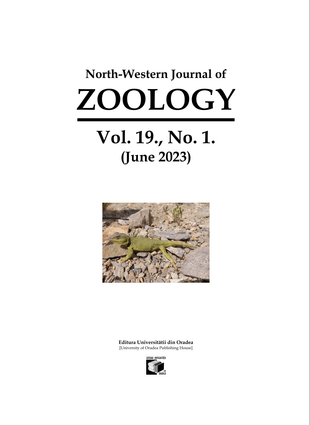 NORTH-WESTERN JOURNAL OF ZOOLOGY