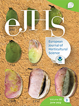 EUROPEAN JOURNAL OF HORTICULTURAL SCIENCE