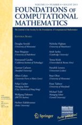 Foundations of Computational Mathematics