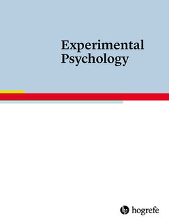 EXPERIMENTAL PSYCHOLOGY