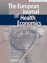 EUROPEAN JOURNAL OF HEALTH ECONOMICS