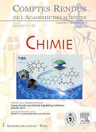 COMPTES RENDUS CHIMIE