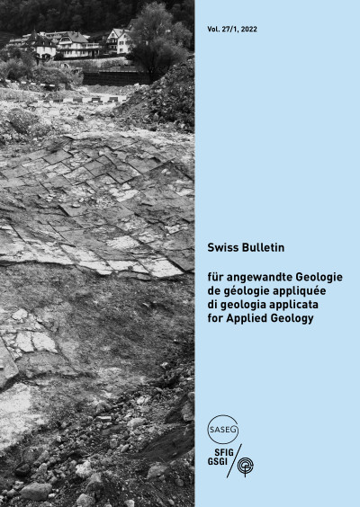 Swiss Bulletin for Applied Geology