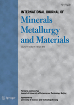 INTERNATIONAL JOURNAL OF MINERALS METALLURGY AND MATERIALS