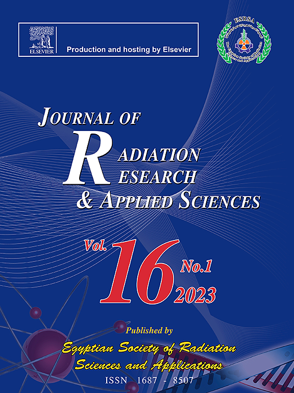 JOURNAL OF RADIATION RESEARCH AND APPLIED SCIENCES