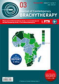 JOURNAL OF CONTEMPORARY BRACHYTHERAPY