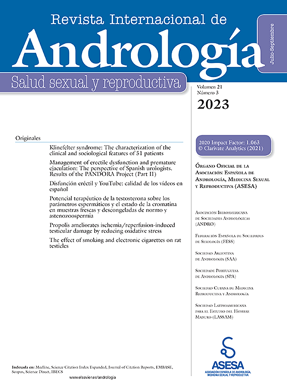 REVISTA INTERNACIONAL DE ANDROLOGIA