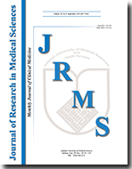 JOURNAL OF RESEARCH IN MEDICAL SCIENCES