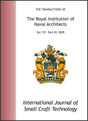 Transactions of the Royal Institution of Naval Architects Part B: International Journal of Small Craft Technology