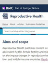 REPRODUCTIVE HEALTH