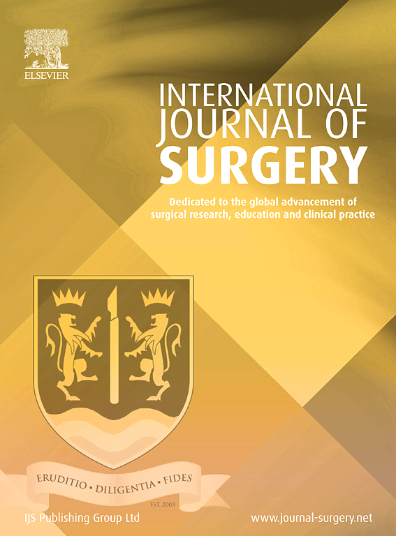 INTERNATIONAL JOURNAL OF SURGERY