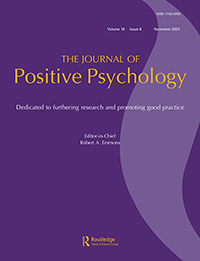 JOURNAL OF POSITIVE PSYCHOLOGY