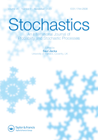 STOCHASTICS-AN INTERNATIONAL JOURNAL OF PROBABILITY AND STOCHASTIC PROCESSES