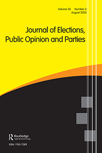 JOURNAL OF ELECTIONS PUBLIC OPINION AND PARTIES