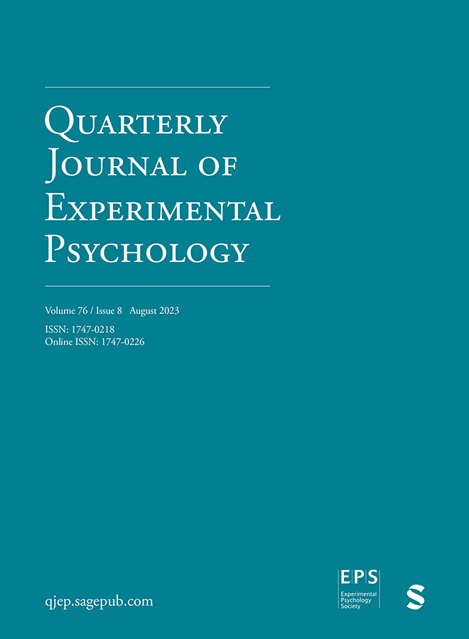 QUARTERLY JOURNAL OF EXPERIMENTAL PSYCHOLOGY