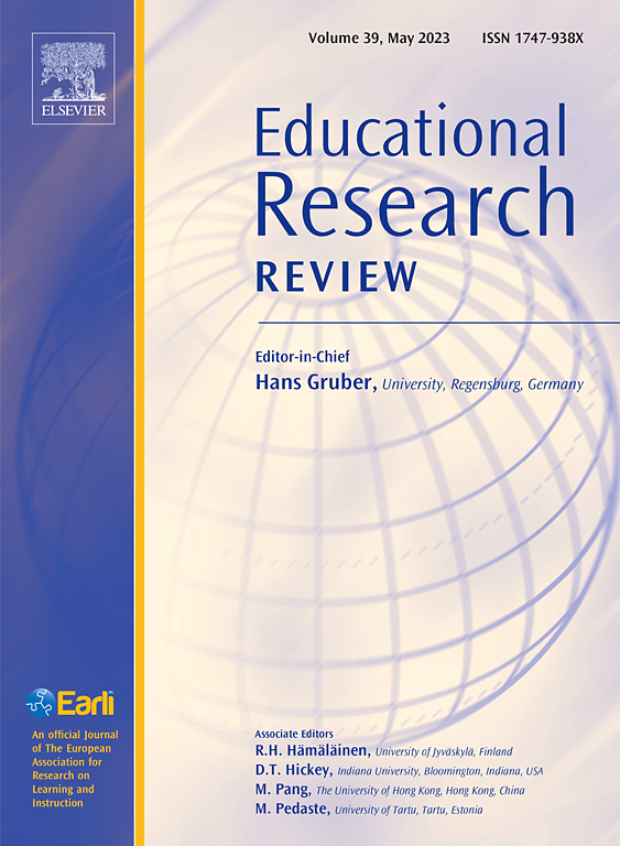 EDUCATIONAL RESEARCH REVIEW