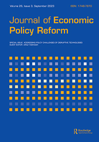 JOURNAL OF ECONOMIC POLICY REFORM