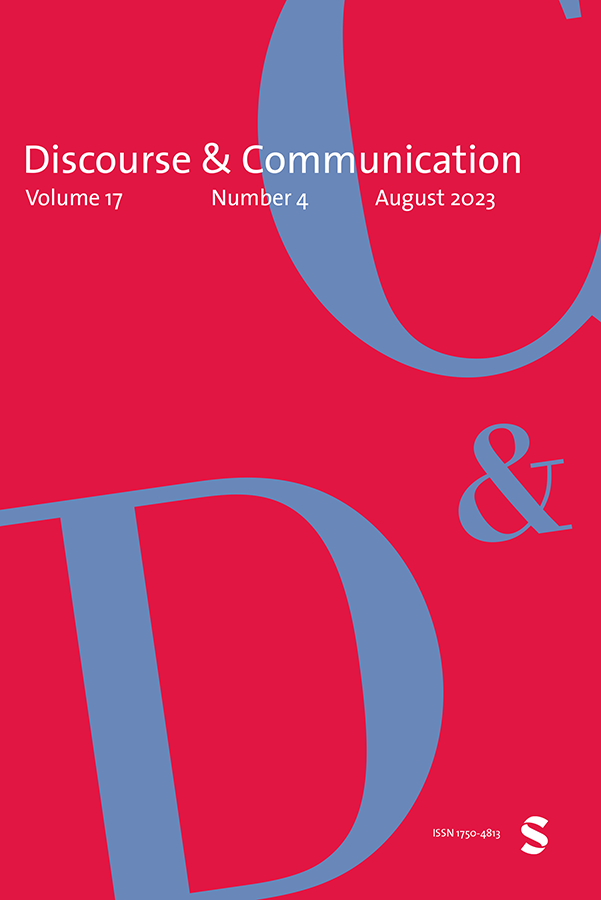 DISCOURSE & COMMUNICATION