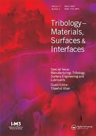 Tribology - Materials, Surfaces and Interfaces