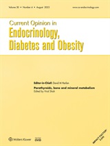 CURRENT OPINION IN ENDOCRINOLOGY DIABETES AND OBESITY