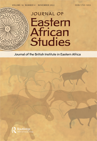 JOURNAL OF EASTERN AFRICAN STUDIES