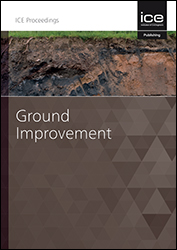 Proceedings of the Institution of Civil Engineers: Ground Improvement