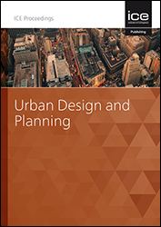 Proceedings of the Institution of Civil Engineers: Urban Design and Planning