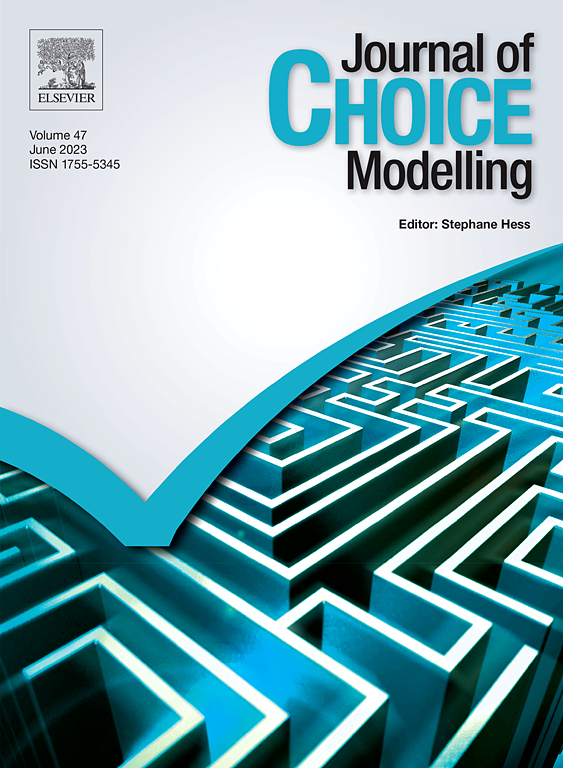 JOURNAL OF CHOICE MODELLING